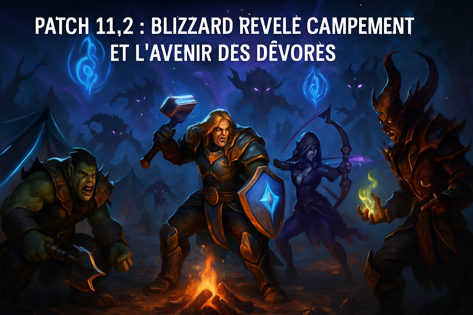 découvrez toutes les nouveautés apportées par le patch 11.2 de blizzard, incluant le campement tant attendu et des perspectives fascinantes pour l'avenir des dévorés. restez informé sur les mises à jour et les améliorations qui enrichiront votre expérience de jeu.