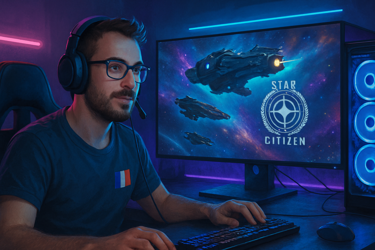 découvrez le récit captivant d’un youtuber français aux 550 000 abonnés, qui partage dix ans d’aventures dans star citizen. entre rêves d’enfance et réalité d’un mmo, plongez dans son parcours passionnant !