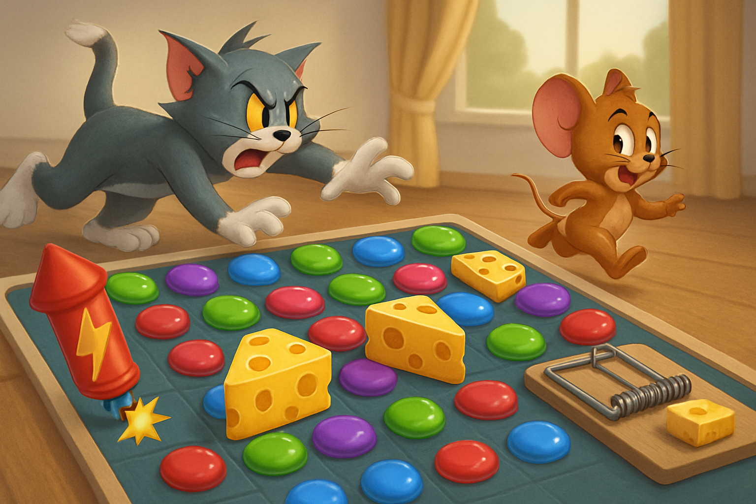 découvrez tom and jerry blast, le nouveau jeu palpitant dévoilé par warner bros et savvy games ! vivez des aventures inédites avec vos personnages préférés dans un univers plein de surprises et de fun.