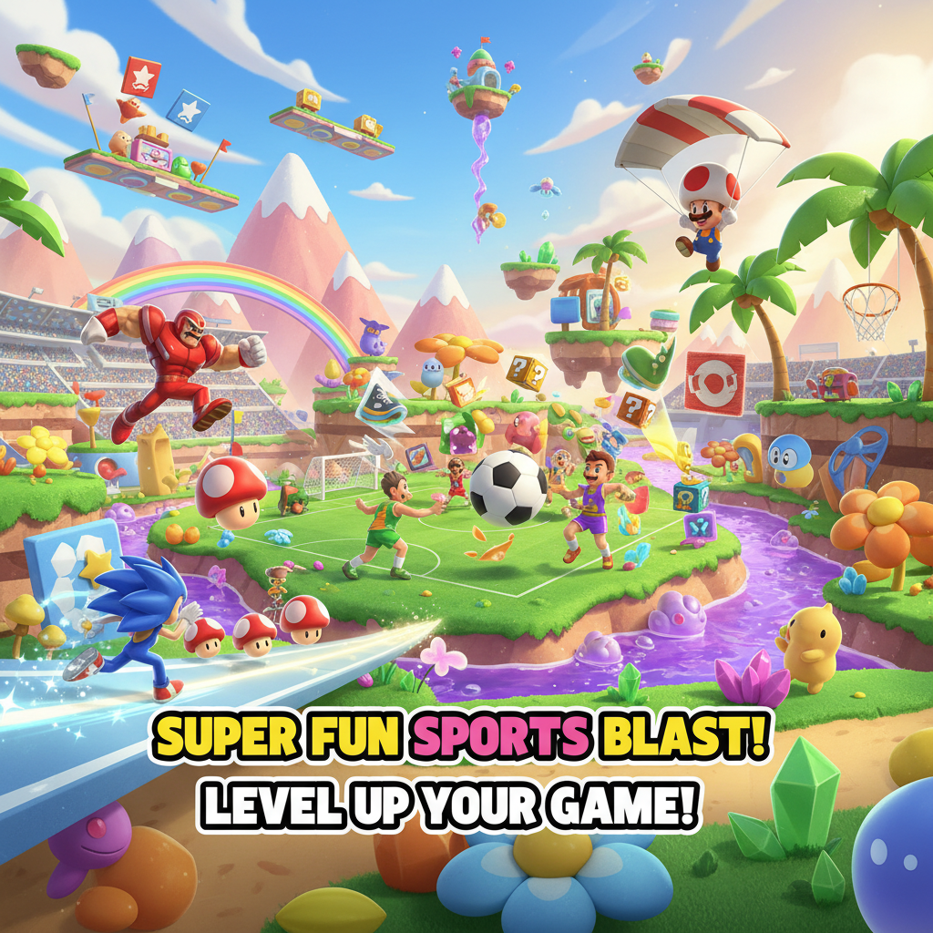 découvrez le tout premier jeu vidéo dynamique et familial de décathlon sur nintendo switch : des activités sportives immersives pour jouer ensemble et rester actif à la maison !