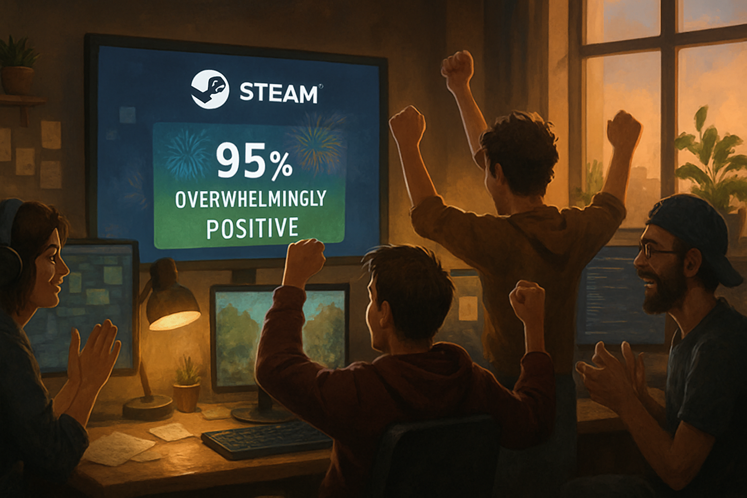 découvrez le jeu vidéo incontournable à moins de 10€ qui fait sensation sur steam : une note de recommandation de 93% et déjà plus de 40 000 joueurs séduits. ne ratez pas cette pépite à petit prix !