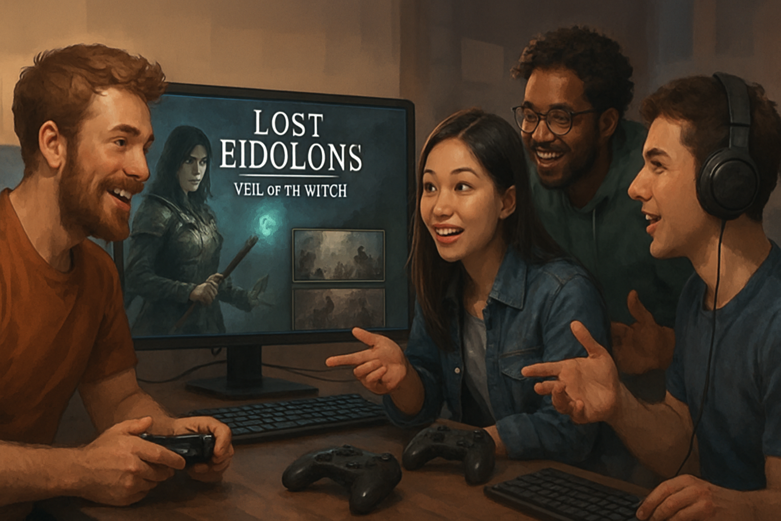 plongez dans l’aventure avec lost eidolons : veil of the witch, le nouveau rpg stratégique disponible sur pc et consoles. formez votre équipe, explorez des territoires mystérieux et affrontez des ennemis redoutables. découvrez ce jeu incontournable dès maintenant !