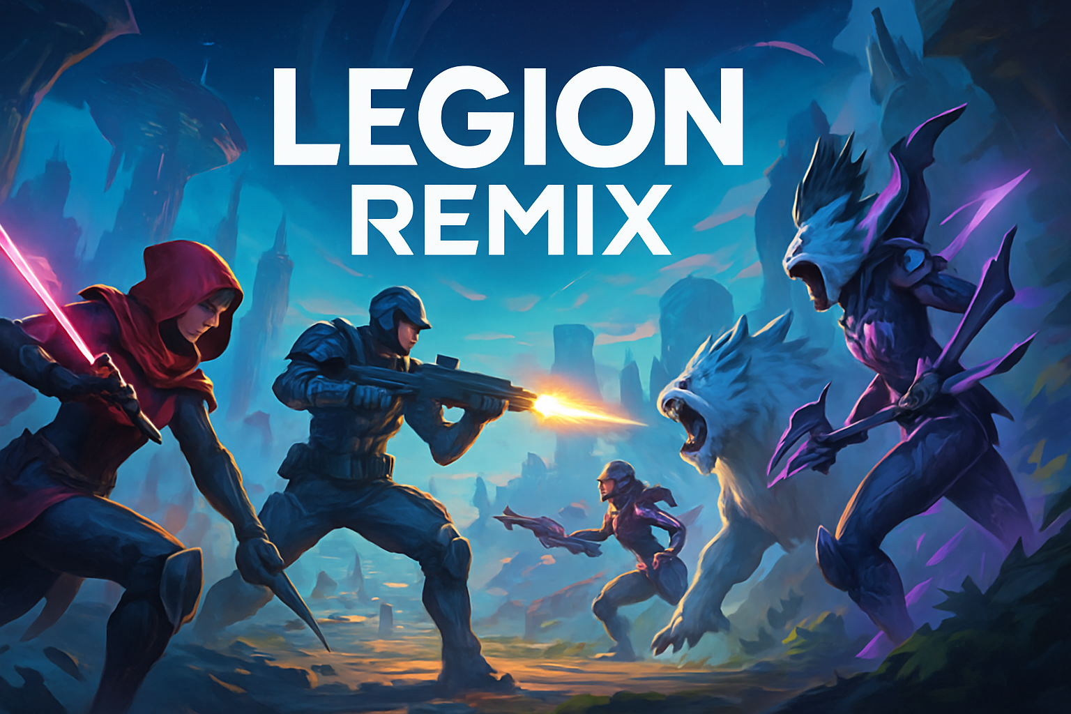 plongez dans l'univers de legion remix avec une bande-annonce captivante pleine de suspense et de surprises. découvrez les premières images exclusives !