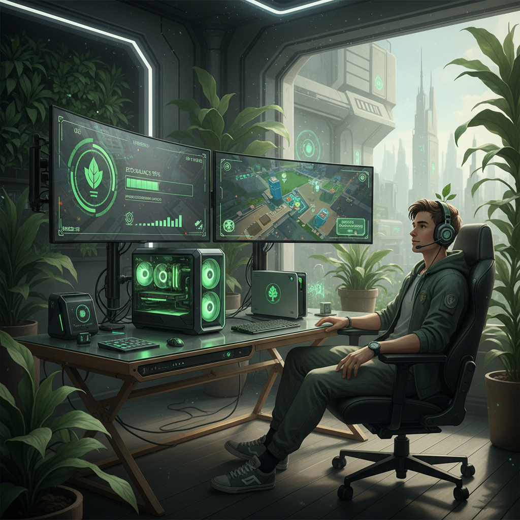 découvrez comment la passion pour les jeux vidéo influence l'environnement, en explorant l'empreinte carbone et les solutions pour un avenir plus durable dans l'industrie du gaming.
