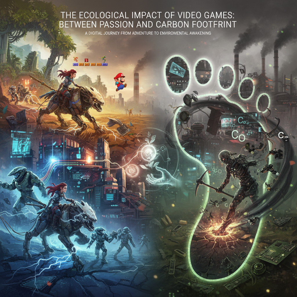 découvrez comment l'industrie du jeu vidéo influence l'environnement : analyse des impacts carbone, enjeux de consommation d'énergie et initiatives éco-responsables pour concilier passion du jeu et respect de la planète.