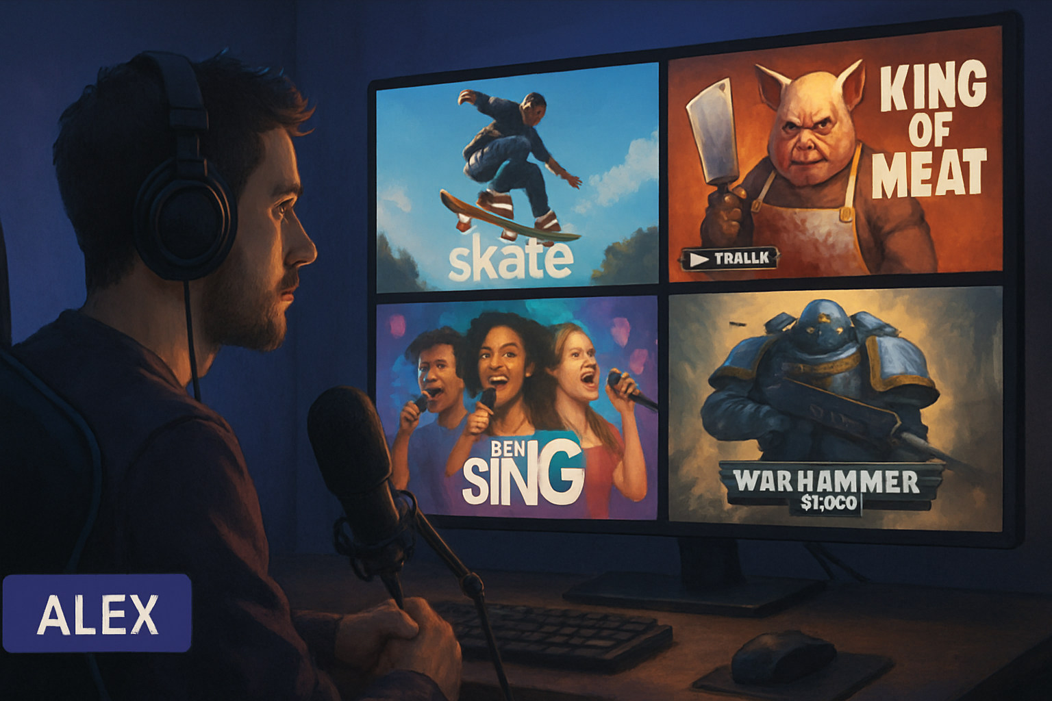 revivez les meilleurs moments avec le replay de skate, king of meat, let's sing, et warhammer 40,000 : dawn of war iv. ne manquez aucune action grâce à notre sélection de replays exclusifs.