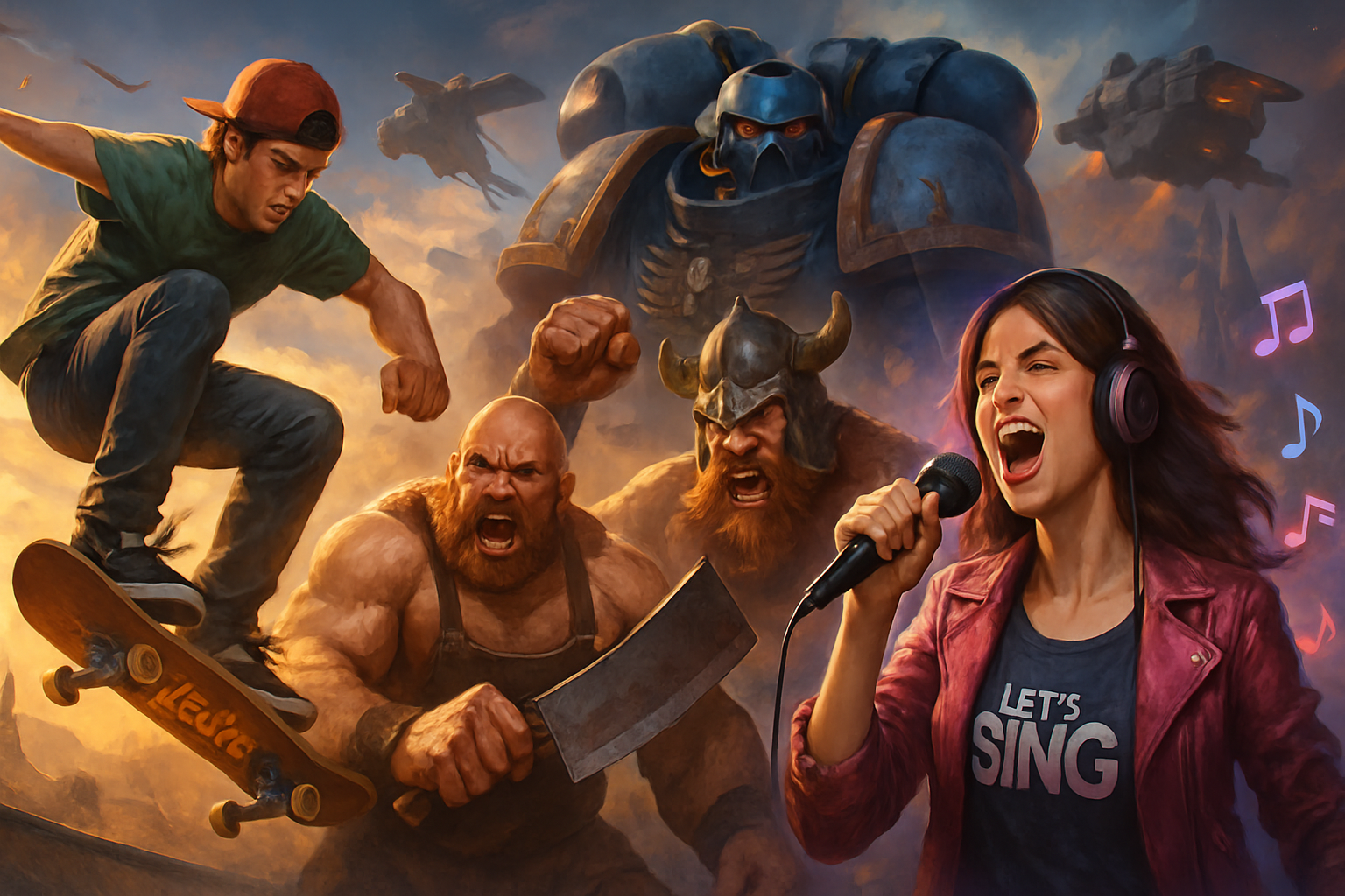 découvrez ou redécouvrez les moments forts de skate, king of meat, let's sing et warhammer 40,000 : dawn of war iv grâce à notre replay exclusif. revivez toute l'action et les temps forts de ces jeux incontournables en vidéo !
