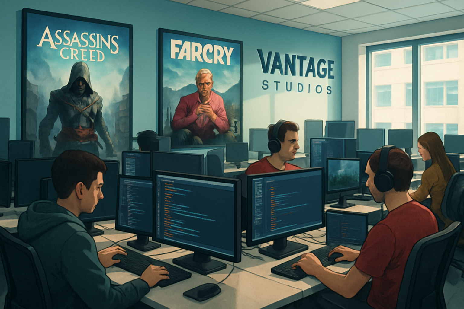 ubisoft transforme l'industrie du jeu vidéo en transférant plusieurs studios vers sa nouvelle entité, marquant ainsi une étape majeure dans sa stratégie d'innovation et de croissance mondiale.