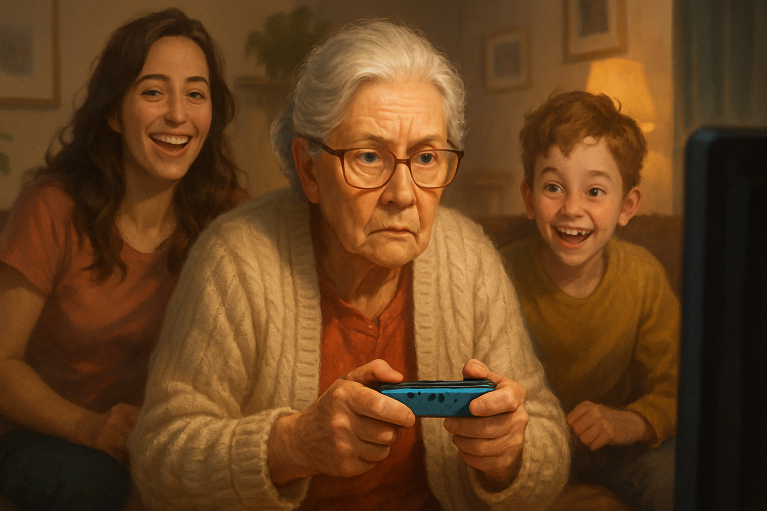 découvrez comment nos grands-parents se mettent aux jeux vidéo grâce à zelda et just dance ! jeux, bien-être et rajeunissement au programme : plongez dans leur univers ludique.