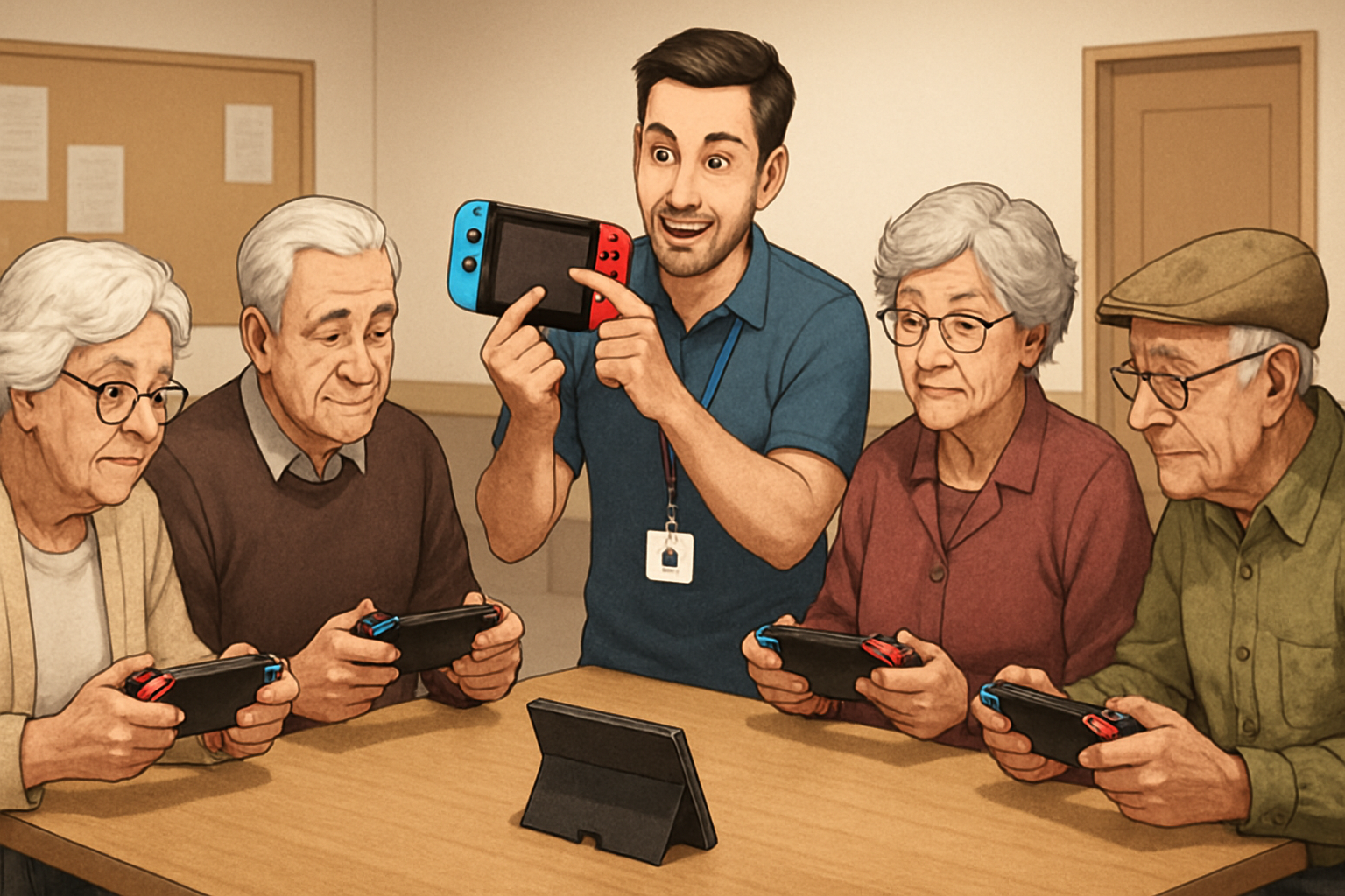 découvrez comment les grands-parents adoptent zelda et just dance pour rester en forme et s'amuser. un regard sur l'apprentissage des jeux vidéo par les seniors pour garder jeunesse et vitalité !