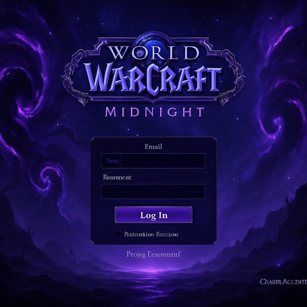 découvrez en exclusivité l'écran de connexion de midnight, la nouvelle extension très attendue. plongez dans une expérience immersive et mystérieuse dès le premier accès.