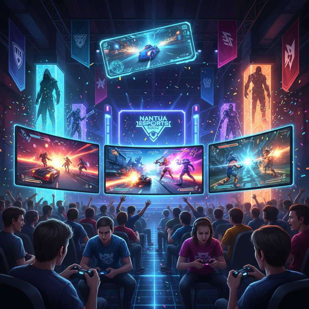 à nantua, inspirés par la paris games week, des passionnés lancent leur premier tournoi local de jeux vidéo, une occasion unique de se mesurer entre gamers de la région.
