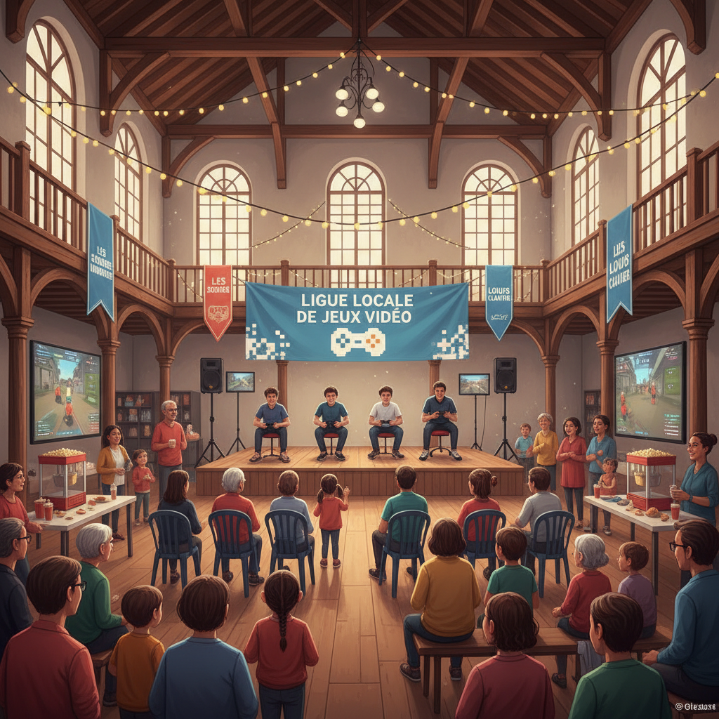 à nantua, inspirés par la paris games week, des passionnés lancent leur premier tournoi local de jeux vidéo, réunissant joueurs et fans pour une compétition conviviale et dynamique.