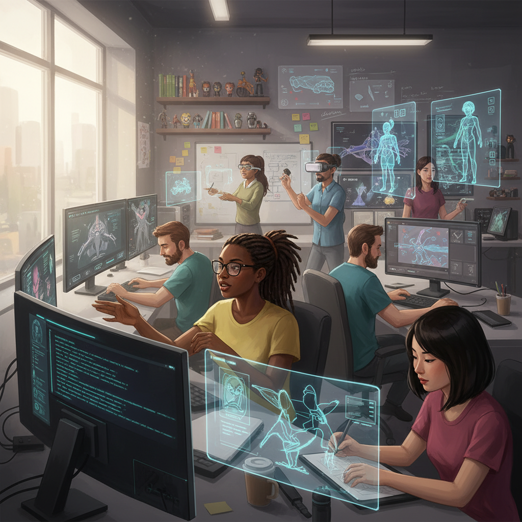 découvrez le guide essentiel des métiers du jeu vidéo 2026, une publication exclusive de gaming campus présentée lors de la paris games week à paris. explorez les carrières passionnantes du secteur du jeu vidéo et préparez votre avenir dès aujourd'hui.