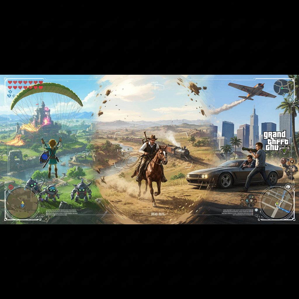 découvrez le top 3 des jeux vidéo les mieux notés de tous les temps et plongez dans l'univers de ces chefs-d'œuvre incontournables qui ont marqué l'histoire du gaming.
