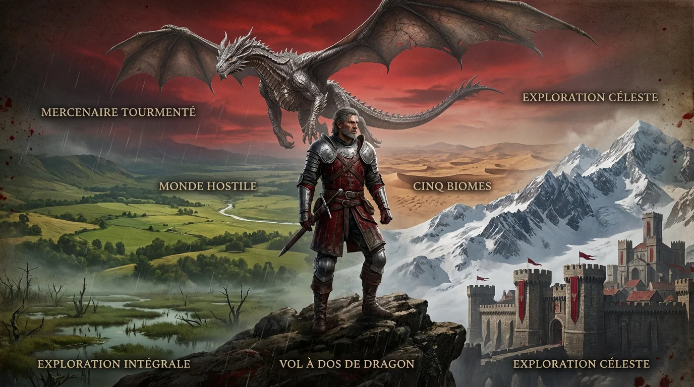 Kliff le mercenaire face aux environnements hostiles de Pywel